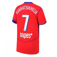 Paris Saint-Germain Khvicha Kvaratskhelia #7 Fußballbekleidung 3rd trikot 2025-26 Kurzarm